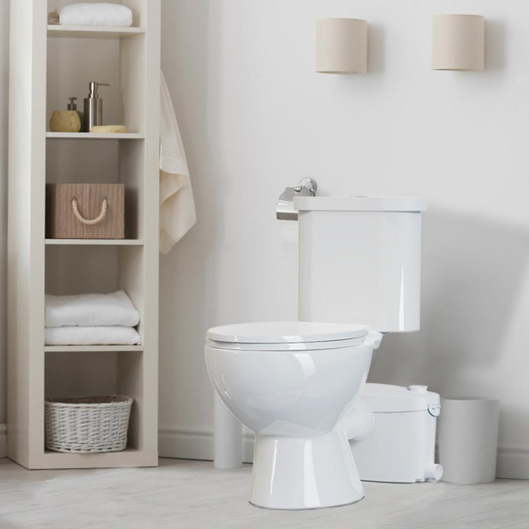 Upflush on sale toilet system